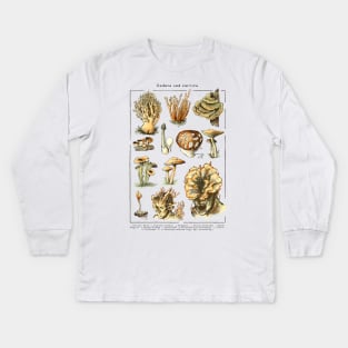 Endure and Survive - The last of us - Cordyceps mushrooms Kids Long Sleeve T-Shirt